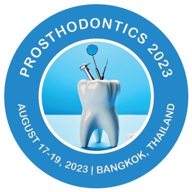 5th International Conference on Prosthodontics | Bangkok | Thailand | August 17-19, 2023.
Theme: “Advancement and Management in Prosthetic Dentistry” JOIN US!