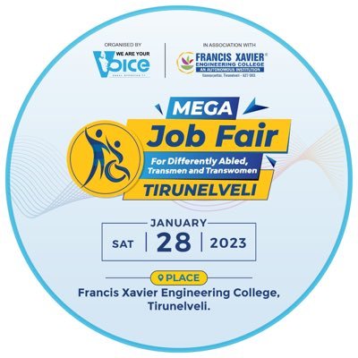 weareyourvoice3's profile picture. An Exclusive Job Fair for Differently Abled & Transgender