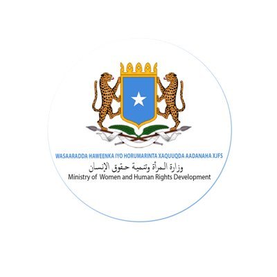 Official Twitter Account for the Ministry of Women & Human Rights Development of the Federal Republic of Somalia. @MinisterWHRD Website: https://t.co/93MVaoUdJQ