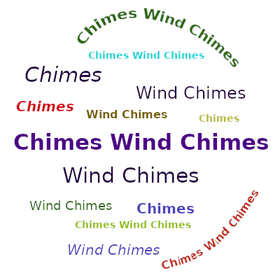 Wind Chimes Bonitos; Hechos a mano sonido nítido y cristalino. Tamaños: .95 cm (3/8''), 1.25 cm (1/2'') y 1.9 cm (3/4''). El sonido del viento armoniza tu vida.