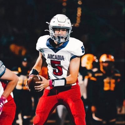 | QB | Arcadia High School 25’| 6’5 | 215 lbs | 3.66 GPA | NCAA ID- 2303798637 | 480-559-3328 | Varsity Basketball | 6’8 wingspan |