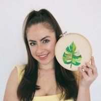 Zoë🌻 Embroidery Artist 🌿(@Zoehware) 's Twitter Profile Photo