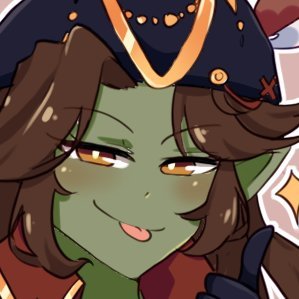 Commodore Ciona, goblin pirate vtuber