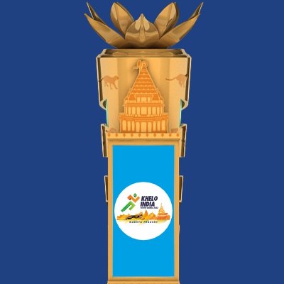 The official handle of the torch of Khelo India Youth Games 2022 Madhya Pradesh.