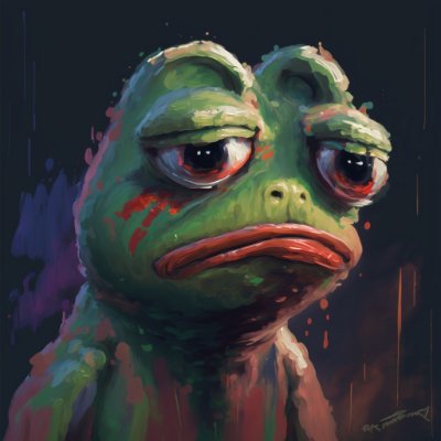 333 digital collectibles - 6 Different art style Pepes.