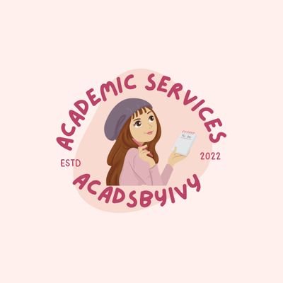 holaaa(。♡‿♡。)!!
@𝙖𝙘𝙖𝙙𝙨𝙗𝙮𝙄𝙫𝙮 at your service!
I offer various academic services, guaranteed with quality works!!
~hope to work with u soon