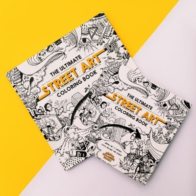 Premium adult coloring books with a social mission created by the largest collaboration of the best street artists, muralists in the world.