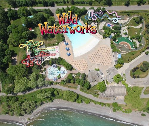 Wild Waterworks, located on the shore of Lake Ontario in  Hamilton, Ontario is home to one of Canada's first and largest wave action pools,