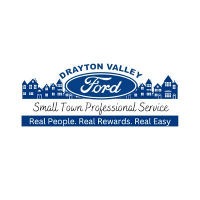 Proud to be your Hometown Ford Store! Small Town Professional Service. Real People. Real Rewards. Real Easy.
#Ford #ShopLocal  #DraytonValleyProud