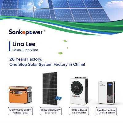 SankoPower Solar System was established in 1996 in China. SankoPower is a China government authorized off grid solar home system factory and supplier.