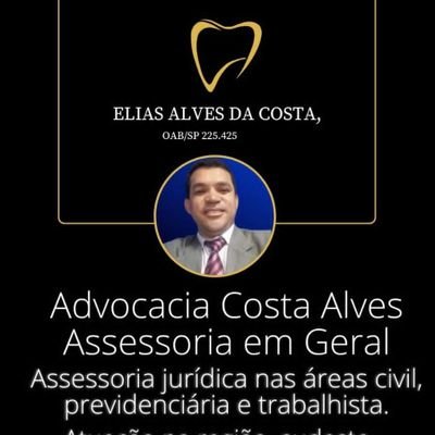 Elias Alves da Costa, advogado com coragem e ousadia para lhe representar!

https://t.co/2JiRnp5I8q