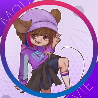 MousEvieYay's profile picture. Bisexual
Any pronouns
❧ https://t.co/3JdvtcXaHY ↫
Discord and Twitch Mod