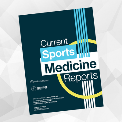 As an official review journal of the ACSM, Current Sports Medicine Reports is unique in its focus entirely on the clinical aspects of sports medicine.