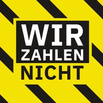 ...für die Profite der Energiekonzerne. 🚧 Wir streiken! ❌ Gemeinsam für bezahlbaren Strom. 💛🖤 Mach mit.