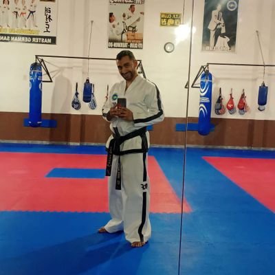 Instructor de taekwon-do, fanatico de las artes marciales, cuervo hasta la medula, Dinamero