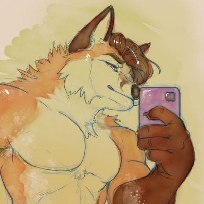 A fox that’s a werewolf. Just go with it. 🔴18+ ONLY🔴AD of Tibbygrrr. PFP by @TinyDragon_Art. AD account of Tibbygrrr ssshhhhh.