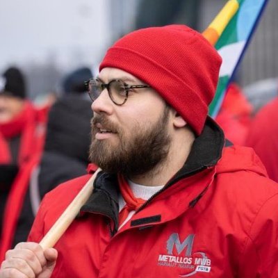 AMocciolella's profile picture. Fédération des métallurgistes Hainaut-Namur // Gamin du Pays Noir // Petit-fils d’une gueule noire napolitaine