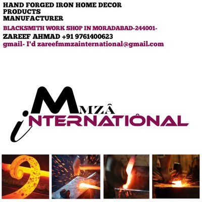 Hello I'm Zareef Ahmad from brass city Moradabad Uttar Pradesh India

We are directly manufacturer hand forged iron home decoration 
blacksmith in Moradabad