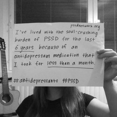 https://t.co/w5OhXSSUbP • @PSSDNetwork • here to raise awareness for Post-#SSRI Sexual Dysfunction