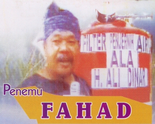 Filter Air Haji Ali Dinar (FAHAD). Air Jernih Bersih Tanpa Repot Kuras Filter Air. Garansi 1 Thn. Tlp/SMS: 08122387459 WA: 08156095052