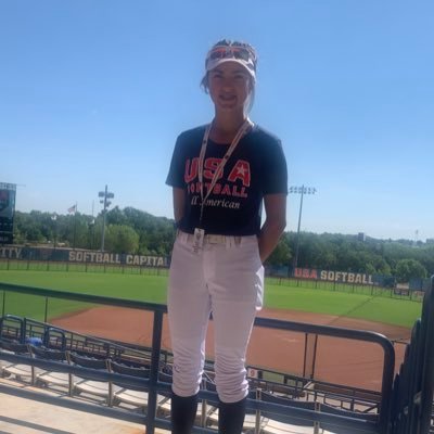 Emma Powell/Mystics Fast-pitch 16u select/2027/pos/catcher utility/student athlete/Northern Burlington Regional/USA Softball All American