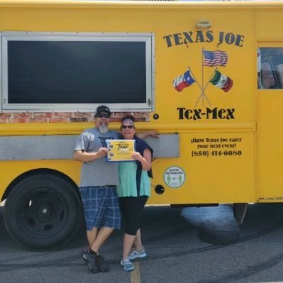 Texas Joe serving 'em one taco at a time. Not a better taco north of the border.