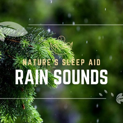 I am curating authentic rain sounds and white noise alike to aid good night sleep. The sound of rain helps to create a sense of peacefulness and tranquility...