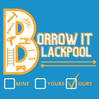 Borrow It Blackpool is a community powered membership scheme, that is run by the Volunteer Centre, Blackpool, Wyre and Fylde