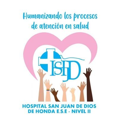 Cuenta oficial del Hospital San Juan de Dios de Honda E.S.E, Nivel 2. Fundado el 19 de Enero de 1.771. Humanizando los procesos de atención en salud.