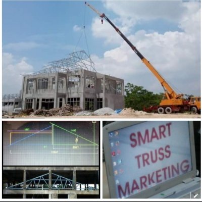 Design, Supply, Installation of Light Weight Steel Roof Trusses And Complete Roofing Works