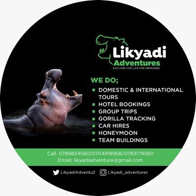 At Likyadi Adventures we feel the level of personalized service, and we aim at giving the best travel experience. Contact us at 📞 +256789824580/ +256704918958