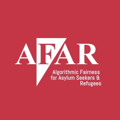 Algorithmic Fairness for Asylum Seekers and Refugees (AFAR)
A 4-year research project funded by @VolkswagenSt 
Oct 2021 - Sept 2025