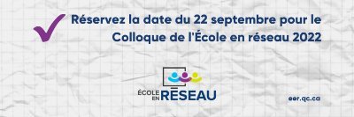 L’ÉER enrichit l’environnement éducatif et soutient l’innovation pédagogique des apprenants de petites écoles avec une programmation d’activités en réseau