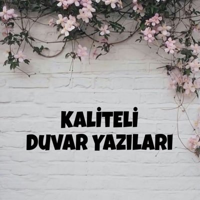 Kaliteli Duvar Yazıları