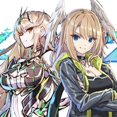 (not a bot) an account dedicated to post daily pics of mythra and eunie, screenshots from xc2/torna dlc/xc3 are accepted, DMs open for requests