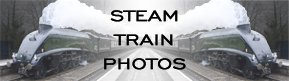 Photographs of Steam Trains running on the Main lines of the UK