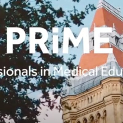Professionals in Medical Education: PRiME is the Staff Development programme for the teaching team of the University of Manchester MB ChB programme