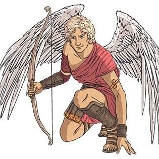 Greek myths portray EROS as one of several winged erotes, and EROS is regarded as the protector of homosexual culture.