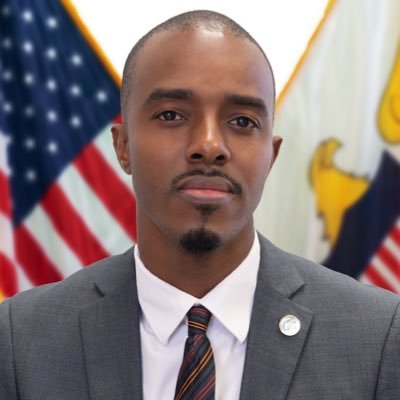 Javan E. James, re-elected Senator in the District of St. Croix, U.S. Virgin Islands. Click link below. 🇻🇮