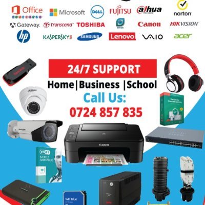 Computers254's profile picture. Software : Fumas MIS
Computer Hardware Products: of Laptops, Desktops, Routers, Switches, AIO, Printers, Thermal Printers, ETR Machines, Scanners E.t.c