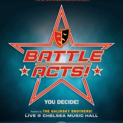 Battle Acts is hosted by the Galinsky Bothers and is NYC’s newest live show where stage & film actors go head-to-head in front of industry decision makers!