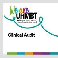 Clinical Audit - UHMB FT (@uhmb_audit) 's Twitter Profile