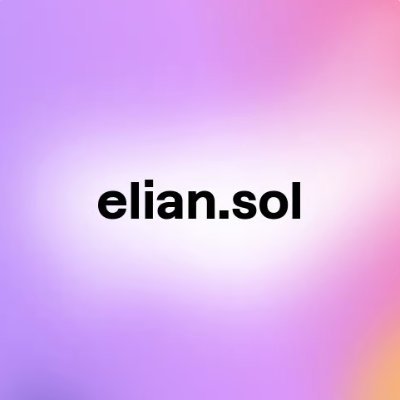 Elian_NFT's profile picture. I'm your exit liquidity