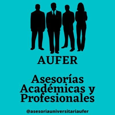 Ofrecemos Asesorías Académicas y Profesionales en diversas áreas!
https://t.co/KQuQBP6ZvL
Canal https://t.co/t09BOGt6wO