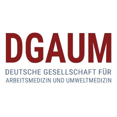 Deutsche Gesellschaft für Arbeitsmedizin und Umweltmedizin e.V. 
https://t.co/3cbrNtJuz1