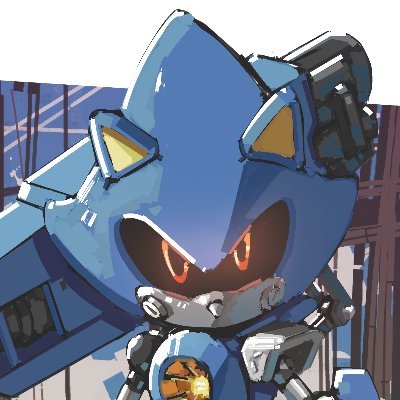 metal sonic and mecha sonic (sonic and 2 more) drawn by 9474s0ul