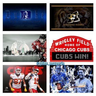 quinn_mcsparin's profile picture. Drake Stan|| God’s First 🙏🏀🏀|| @Chiefs| @DukeMBB| @KCRoyals| @Cubs| Zion Stan!!|| MIZZOU!!!|| March Madness Analyst