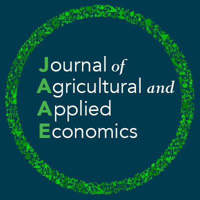 Journal of Agricultural and Applied Economics (JAAE) is the journal of the Southern Agricultural Economics Association, published by @CambridgeUP. #OpenAccess