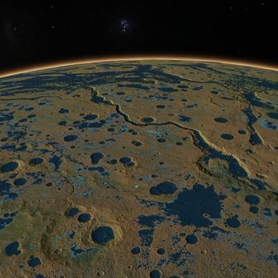 Bot by @cjhandmer publishes snippets of simulated terraformed Mars landscapes every six hours.
