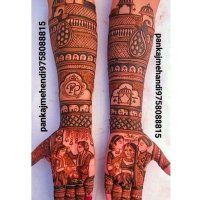 Pankaj mehendi artist(@PankajN05829149) 's Twitter Profile Photo